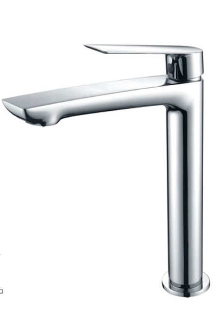 MITIGEUR LAVABO BEC HAUT CHROME SÉRIE LUXOR