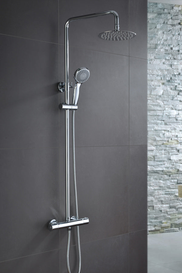 ENSEMBLE DE DOUCHE THERMOSTATIQUE CHROME SÉRIE LONDON