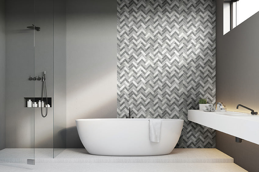 Chevrons Gris